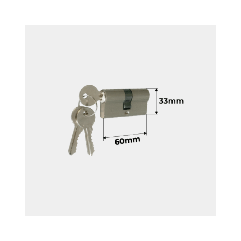Dimensions Cylindre Européen Portail Battant Sur Mesure