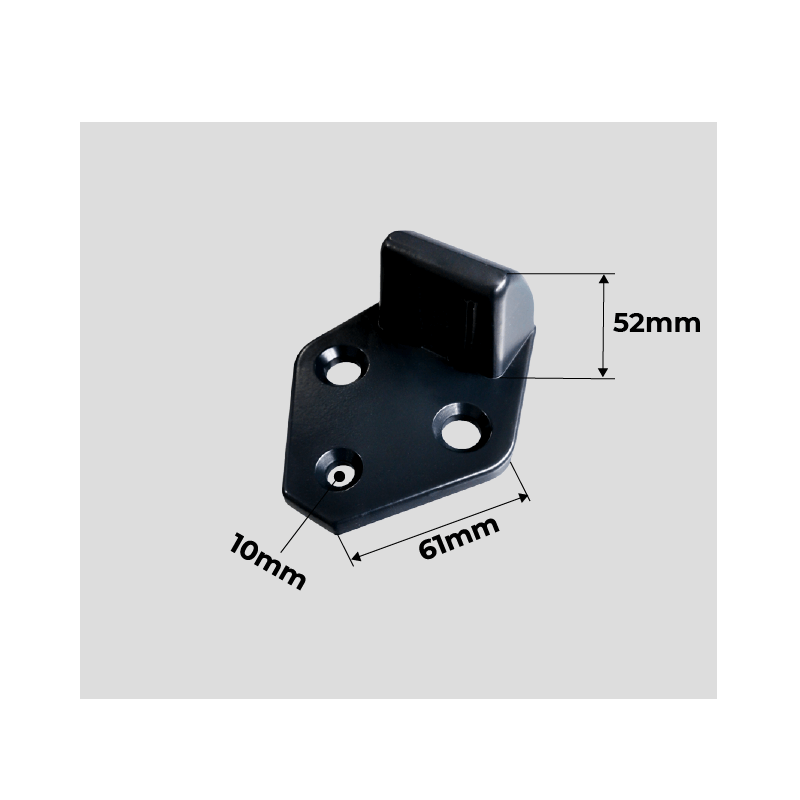 Sabot Automatique Vue Frontale Portail Battant Sur Mesure