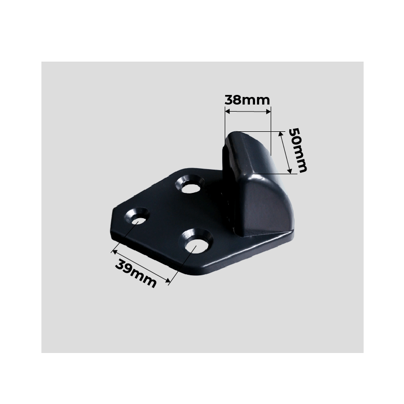 Sabot Automatique Vue Latérale Portail Battant Sur Mesure