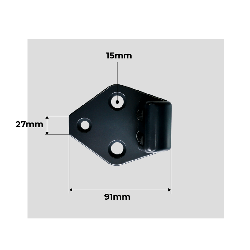 Sabot Automatique Vue Supérieure Portail Battant Sur Mesure