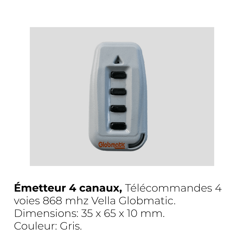 Télécommande Vella Globmatic