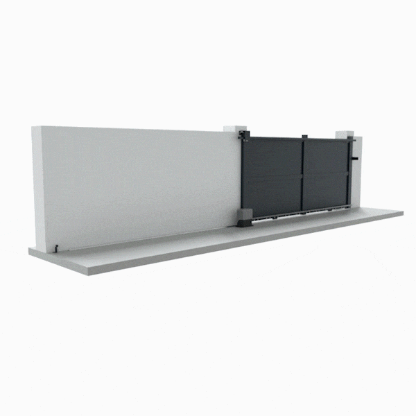 Ouverture du Portail Coulissant Sur Mesure