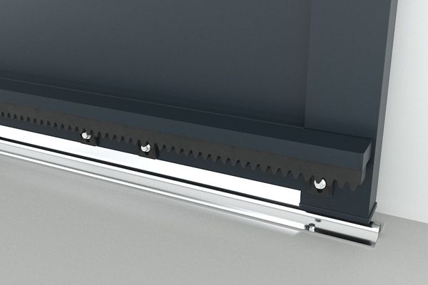 Cache Crémaillère Recoupable Portail Coulissant Sur Mesure