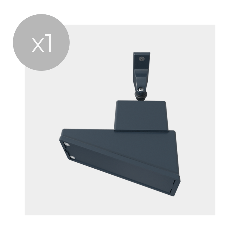 Tulipe de Réception avec Joint EPDM Portail Coulissant Sur Mesure