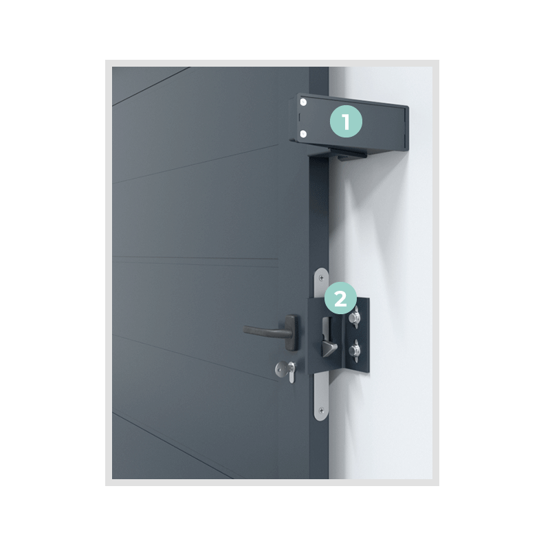 Option Serrure Portail Coulissant Sur Mesure
