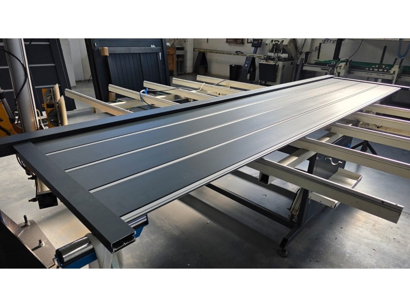 Image de fabrication: portail coulissant