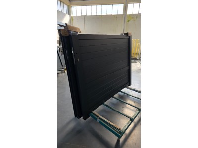 Image de fabrication: portail battant terminé