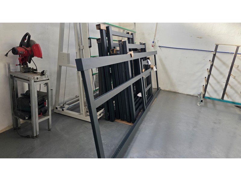 Image de fabrication: portail coulissant