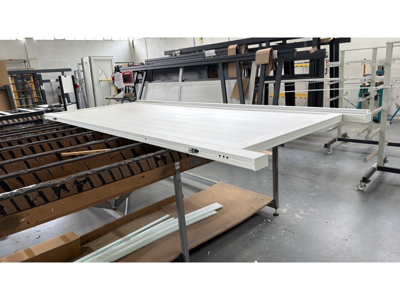 Image de fabrication: portail coulissant