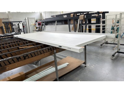 Image de fabrication: portail coulissant