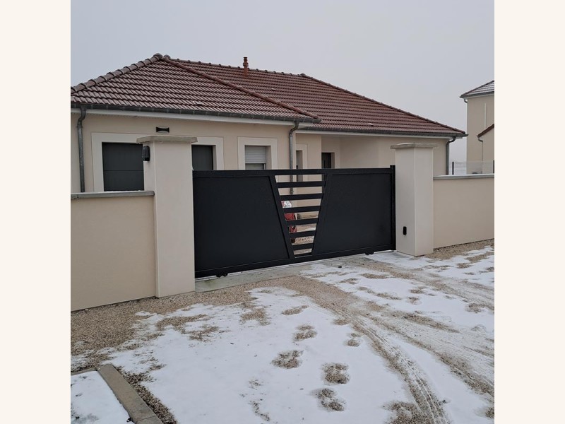 Portail Aluminium Coulissant